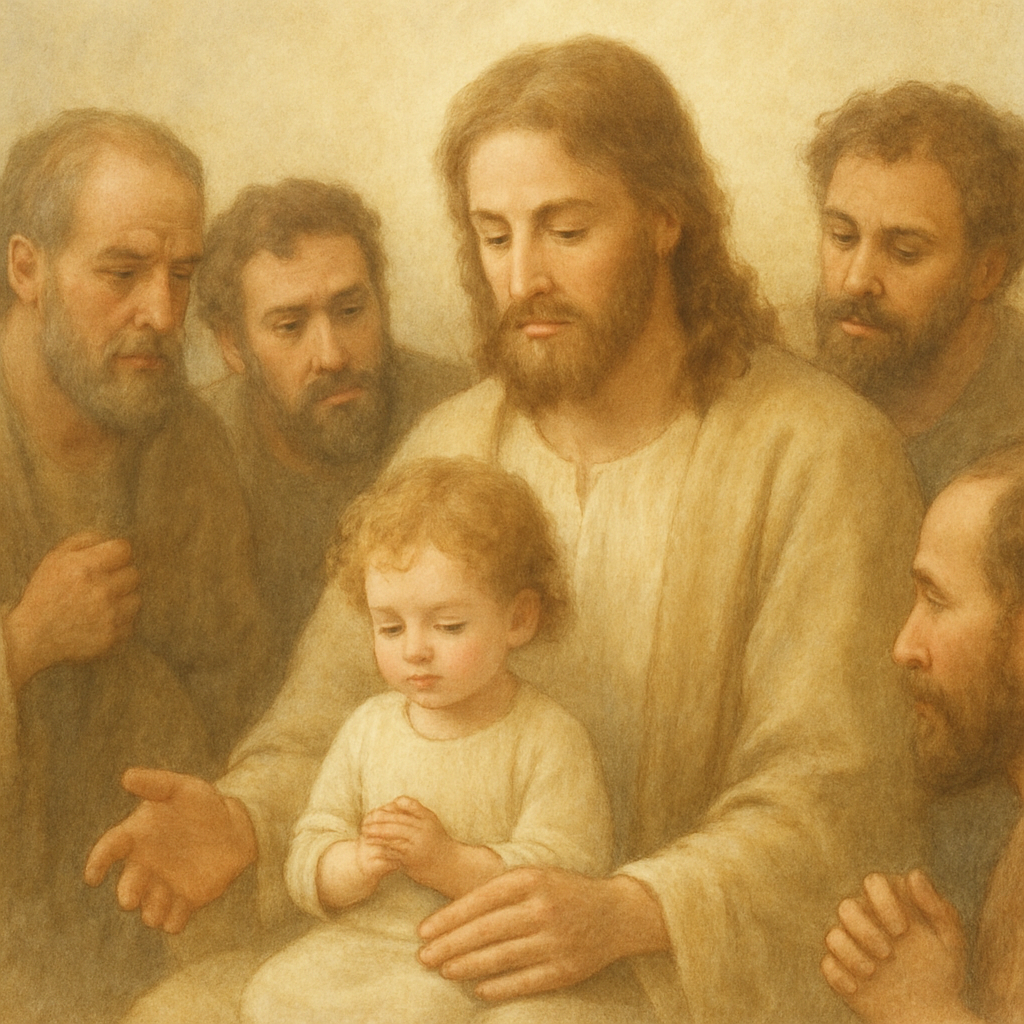 Jesus com criança